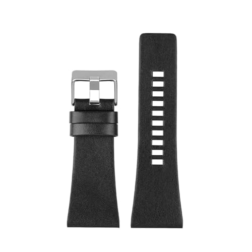 Breyhda Lederarmband – 22–32 mm, Ersatzarmband für große Herrenuhren,32mm von Breyhda