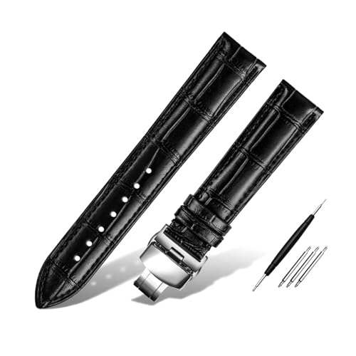 Breyhda Lederarmband-Set für Uhren – 16–22 mm Ersatzarmband mit Montagewerkzeugen,18mm von Breyhda