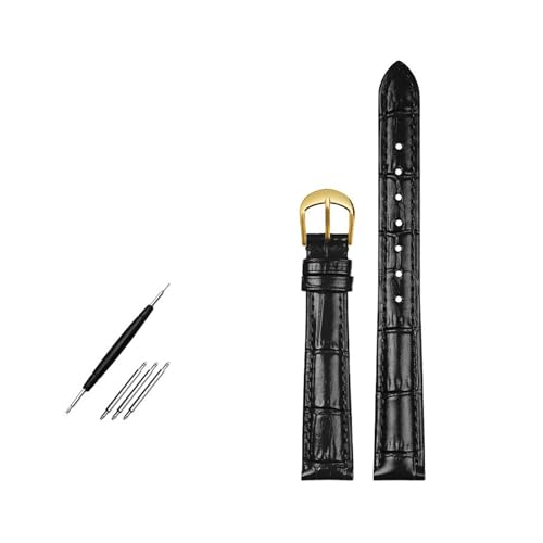 Breyhda Lederarmband für Damen – 10–20 mm schmales Ersatzarmband für Damenuhren,12mm von Breyhda