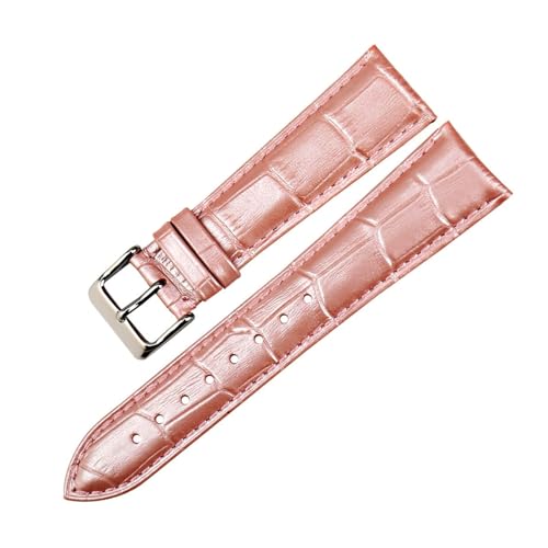 Breyhda Lederarmband für Damen – 12–22 mm schmales Ersatzarmband mit mehreren Größenoptionen,Rosa,12mm Breyhda Lederarmband für Damen – 12–22 mm schmales Ersatzarmband mit mehreren Größenoptionen,Rosa,12mm von Breyhda