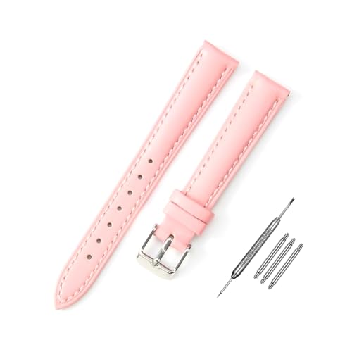 Breyhda Mehrfarbiges Uhrenarmband aus Leder – 10–24 mm, Ersatzband mit Montagewerkzeugen,16mm von Breyhda