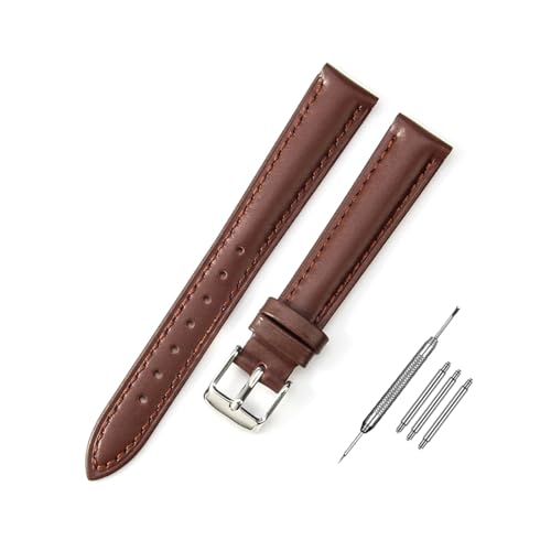 Breyhda Mehrfarbiges Uhrenarmband aus Leder – 10–24 mm, Ersatzband mit Montagewerkzeugen,20mm von Breyhda