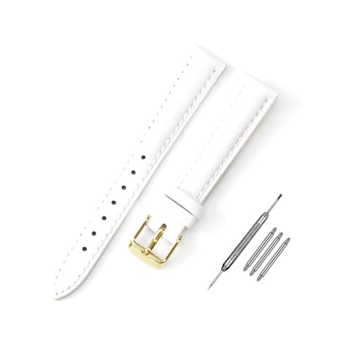 Breyhda Mehrfarbiges Uhrenarmband aus Leder – 10–24 mm, Ersatzband mit Montagewerkzeugen,20mm von Breyhda