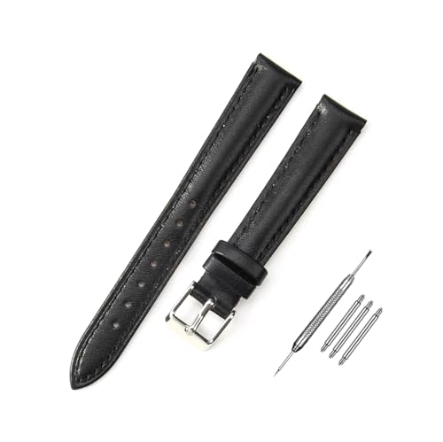 Breyhda Mehrfarbiges Uhrenarmband aus Leder – 10–24 mm, Ersatzband mit Montagewerkzeugen,22mm von Breyhda