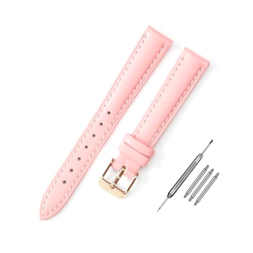 Breyhda Mehrfarbiges Uhrenarmband aus Leder – 10–24 mm, Ersatzband mit Montagewerkzeugen,22mm von Breyhda