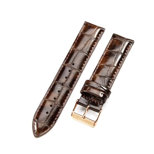 Breyhda Mittelbreites Uhrenarmband aus Leder – 14–22 mm, bequemes Ersatzband für Männer/Frauen,18mm von Breyhda