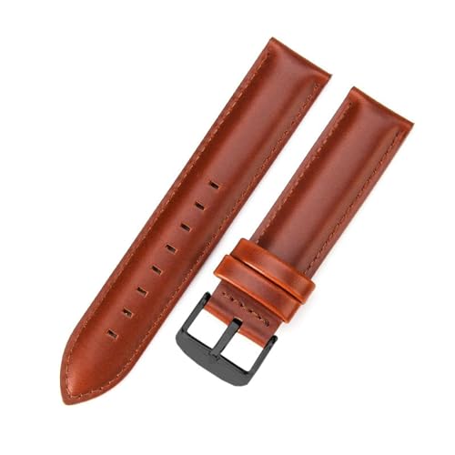 Breyhda Mittelbreites Uhrenarmband aus Leder – 14–22 mm, bequemes Ersatzband für Männer/Frauen,18mm Breyhda Mittelbreites Uhrenarmband aus Leder – 14–22 mm, bequemes Ersatzband für Männer/Frauen,18mm von Breyhda