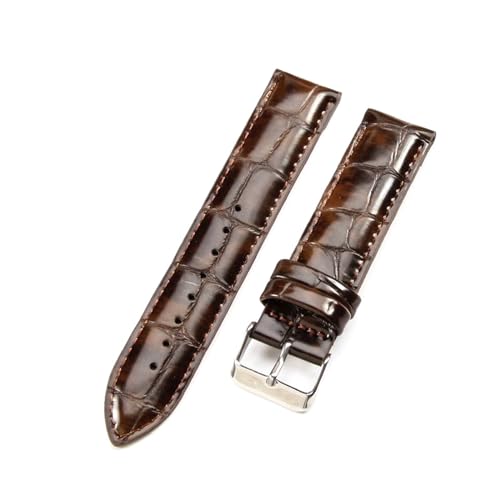 Breyhda Mittelbreites Uhrenarmband aus Leder – 14–22 mm, bequemes Ersatzband für Männer/Frauen,22mm von Breyhda