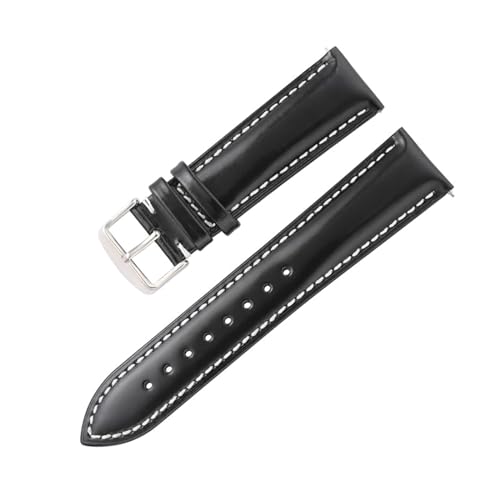 Breyhda Passgenaues Lederarmband für Uhren – 18–22 mm, Ersatzband für Uhrenzubehör,21mm Breyhda Passgenaues Lederarmband für Uhren – 18–22 mm, Ersatzband für Uhrenzubehör,21mm von Breyhda