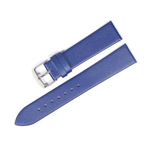 Breyhda Schmales/glattes Lederarmband – 12 mm bis 24 mm dünnes Ersatzarmband für Uhren,22mm von Breyhda