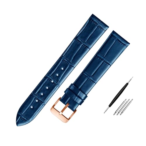 Breyhda Schmales Lederarmband für Uhren – 12–22 mm, Unisex-Ersatzarmband für Uhrenzubehör,14mm von Breyhda