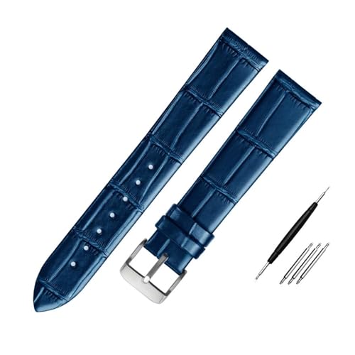 Breyhda Schmales Lederarmband für Uhren – 12–22 mm, Unisex-Ersatzarmband für Uhrenzubehör,16mm von Breyhda