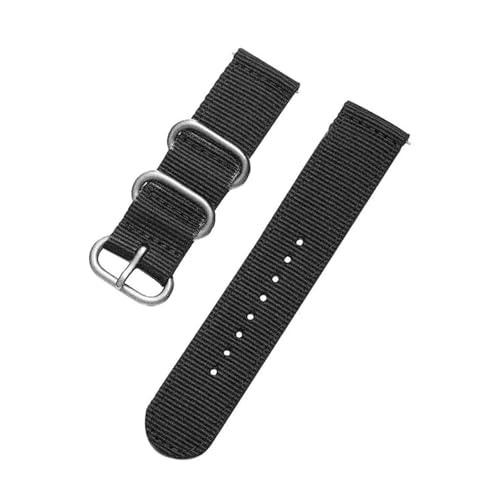 Breyhda Strapazierfähiges Uhrenarmband aus gewebtem Nylon, 18, 20, 22, 24 mm – Ersatz-Sportarmband mit Schnellverschluss für Männer und Frauen,20mm von Breyhda