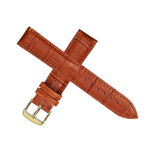Breyhda Uhrenarmband aus Leder – 12–24 mm, langlebiges Ersatzband für Herrenuhren,14mm von Breyhda