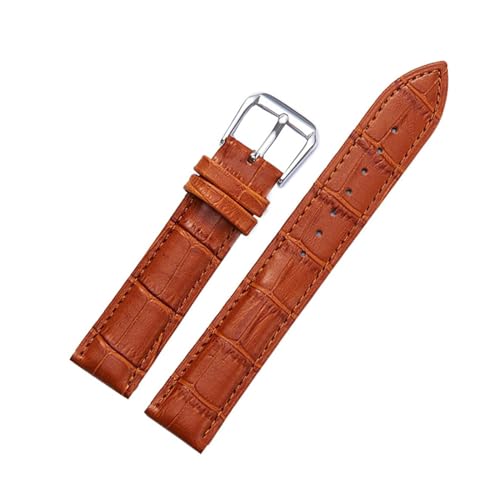 Breyhda Uhrenarmband aus Leder – 12–24 mm, langlebiges Ersatzband für Herrenuhren,24mm von Breyhda