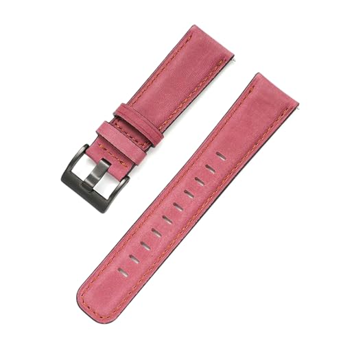Breyhda Uhrenarmband aus Leder in Vintage-Farbe – 20 mm 22 mm Retro-Ersatzarmband für Männer/Frauen,Rot,22mm Breyhda Uhrenarmband aus Leder in Vintage-Farbe – 20 mm 22 mm Retro-Ersatzarmband für Männer/Frauen,Rot,22mm von Breyhda