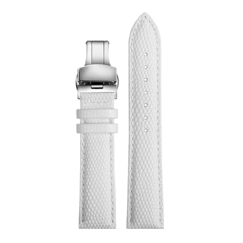 Breyhda Uhrenarmband aus Leder mit Eidechsenprägung – 16–22 mm, Unisex-Ersatzband für Damen und Herren,18mm Breyhda Uhrenarmband aus Leder mit Eidechsenprägung – 16–22 mm, Unisex-Ersatzband für Damen und Herren,18mm von Breyhda