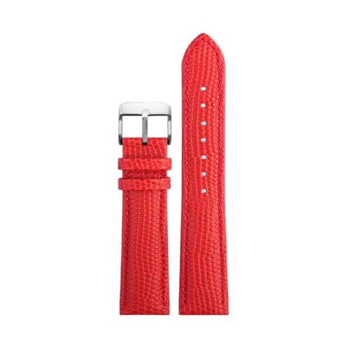 Breyhda Uhrenarmband aus Leder mit Eidechsenprägung – 16–22 mm, Unisex-Ersatzband für Damen und Herren,22mm Breyhda Uhrenarmband aus Leder mit Eidechsenprägung – 16–22 mm, Unisex-Ersatzband für Damen und Herren,22mm von Breyhda