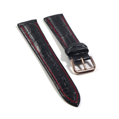 Breyhda Uhrenarmband aus Leder mit Stahlschnalle – 12–24 mm, langlebiges Ersatzarmband für Herrenuhren,18mm Breyhda Uhrenarmband aus Leder mit Stahlschnalle – 12–24 mm, langlebiges Ersatzarmband für Herrenuhren,18mm von Breyhda