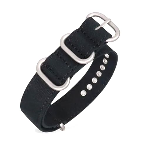 Breyhda Uhrenarmband aus Nylon-Canvas, 18 mm, 20 mm, 22 mm – universelles Ersatzarmband für Herren, weiches Armband, praktisches Uhrenzubehör,20mm Breyhda Uhrenarmband aus Nylon-Canvas, 18 mm, 20 mm, 22 mm – universelles Ersatzarmband für Herren, weiches Armband, praktisches Uhrenzubehör,20mm von Breyhda
