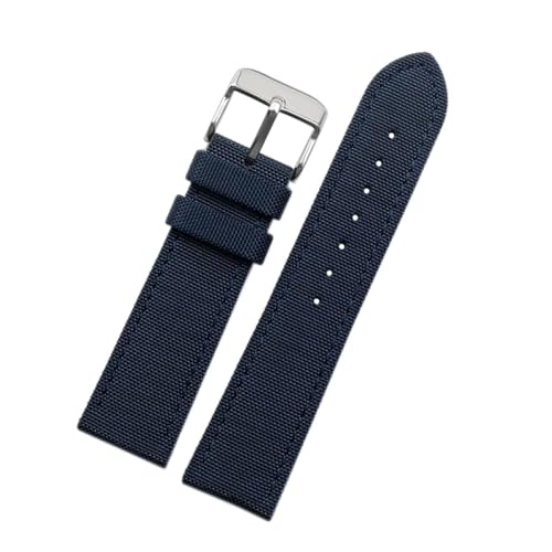 Breyhda Uhrenarmband aus Nylon und Leder, 19 mm, 20 mm, 22 mm, 23 mm, 24 mm – wasserdichtes Canvas-Armband für Herren, strapazierfähiges Armband,23mm Breyhda Uhrenarmband aus Nylon und Leder, 19 mm, 20 mm, 22 mm, 23 mm, 24 mm – wasserdichtes Canvas-Armband für Herren, strapazierfähiges Armband,23mm von Breyhda