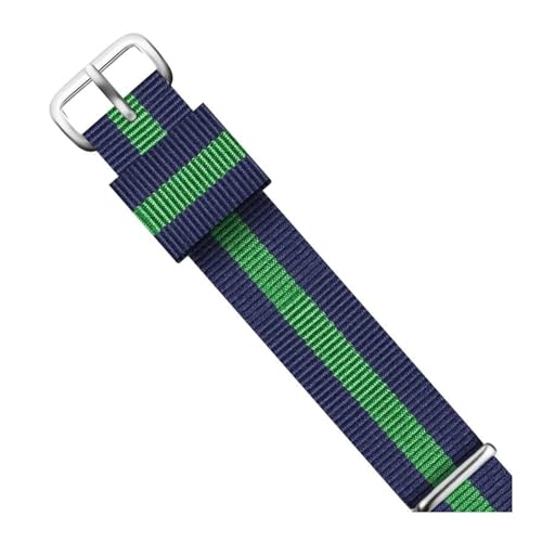 Breyhda Uhrenarmband mit Nylonstreifen, 12–22 mm, Unisex-Ersatzarmband für Männer/Frauen, weiche Bänder,14mm von Breyhda