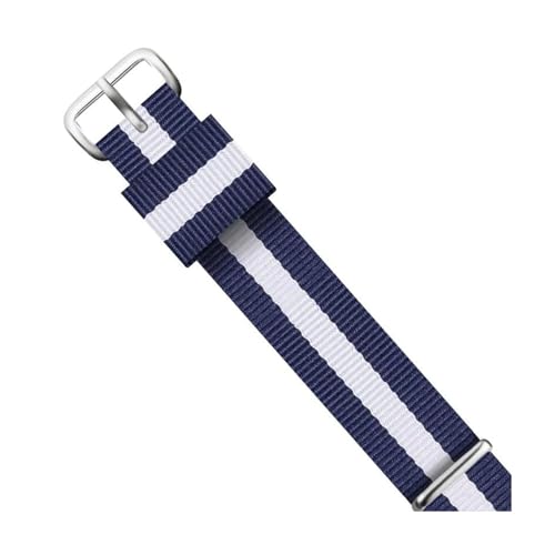 Breyhda Uhrenarmband mit Nylonstreifen, 12–22 mm, Unisex-Ersatzarmband für Männer/Frauen, weiche Bänder,14mm von Breyhda