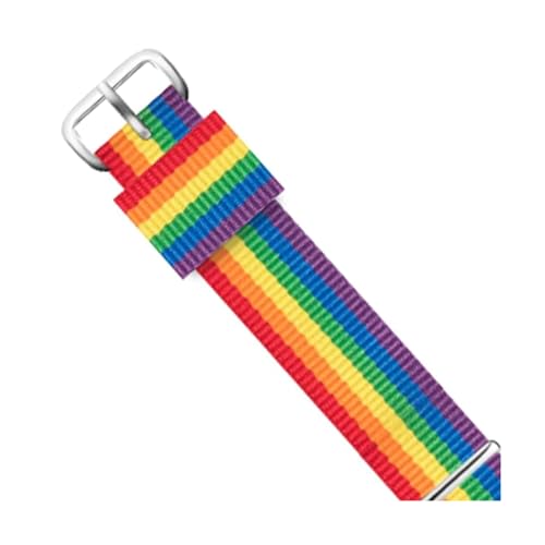 Breyhda Uhrenarmband mit Nylonstreifen, 12–22 mm, Unisex-Ersatzarmband für Männer/Frauen, weiche Bänder,22mm von Breyhda