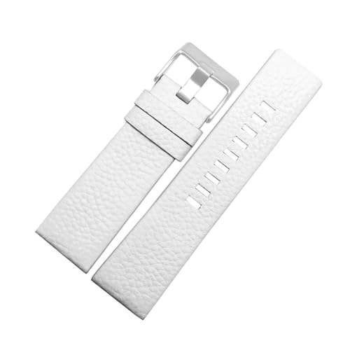 Breyhda Uhrenarmband mit strukturierter Maserung – 22–32 mm Herren-Ersatzarmband aus Leder + Werkzeug,28mm von Breyhda