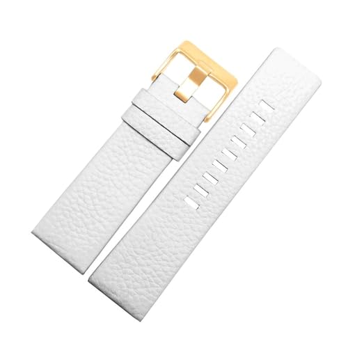 Breyhda Uhrenarmband mit strukturierter Maserung – 22–32 mm Herren-Ersatzarmband aus Leder + Werkzeug,32mm von Breyhda