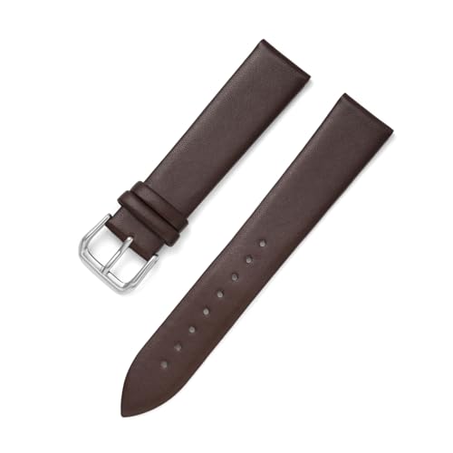 Breyhda Ultradünnes Lederarmband – 8 mm – 22 mm, weiches, flexibles Ersatzarmband für Männer und Frauen,Dunkelbraun,13mm Breyhda Ultradünnes Lederarmband – 8 mm – 22 mm, weiches, flexibles Ersatzarmband für Männer und Frauen,Dunkelbraun,13mm von Breyhda