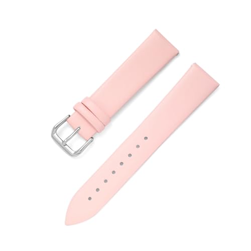 Breyhda Ultradünnes Lederarmband – 8 mm – 22 mm, weiches, flexibles Ersatzarmband für Männer und Frauen,Rosa,8mm Breyhda Ultradünnes Lederarmband – 8 mm – 22 mm, weiches, flexibles Ersatzarmband für Männer und Frauen,Rosa,8mm von Breyhda