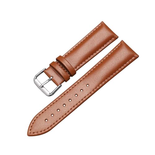 Breyhda Universelles Lederarmband für Uhren – 12–24 mm, Ersatzarmband für Uhrenzubehör,23mm von Breyhda