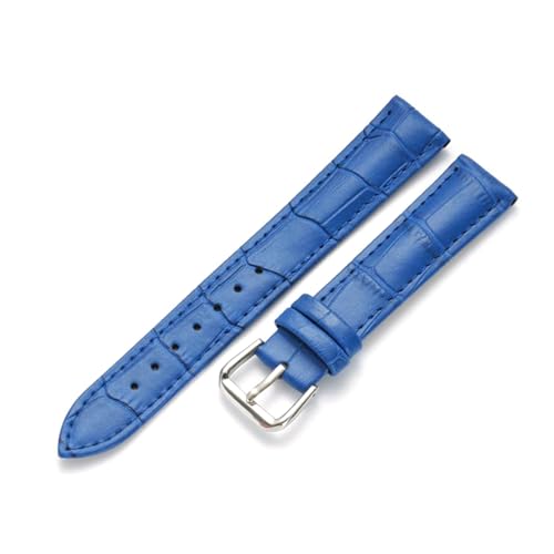 Breyhda Vielseitiges Lederarmband für die Uhr – 10–24 mm, verstellbares Ersatzarmband für Uhrenzubehör,Blau,15mm Breyhda Vielseitiges Lederarmband für die Uhr – 10–24 mm, verstellbares Ersatzarmband für Uhrenzubehör,Blau,15mm von Breyhda