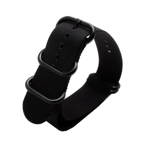 Breyhda Wasserdichtes Nylon-Uhrenarmband 20 mm 22 mm 23 mm 24 mm 26 mm – Sportuhrarmband, langlebiges Armband,21mm Breyhda Wasserdichtes Nylon-Uhrenarmband 20 mm 22 mm 23 mm 24 mm 26 mm – Sportuhrarmband, langlebiges Armband,21mm von Breyhda
