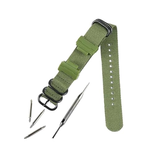 Breyhda Wasserdichtes Uhrenarmband aus Nylon für Herren, 16 mm – Ersatzarmbänder mit Montagewerkzeug, langlebig, für den täglichen Gebrauch geeignet,16mm von Breyhda