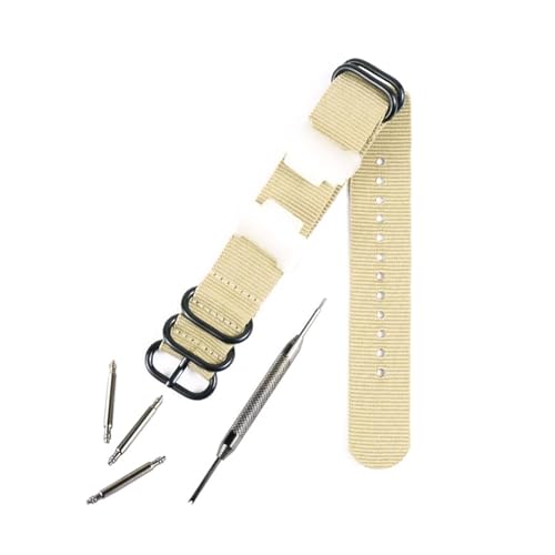 Breyhda Wasserdichtes Uhrenarmband aus Nylon für Herren, 16 mm – Ersatzarmbänder mit Montagewerkzeug, langlebig, für den täglichen Gebrauch geeignet,16mm von Breyhda
