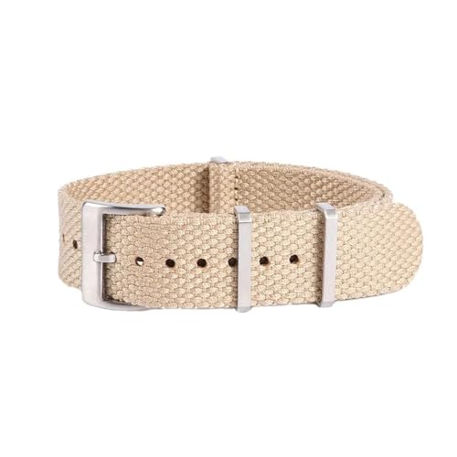 Breyhda Weiche, geflochtene Nylon-Uhrenarmbänder, 20 mm, 22 mm – Ersatz-Uhrenarmbänder, flexibles Armband, praktisches Uhrenzubehör,20mm von Breyhda