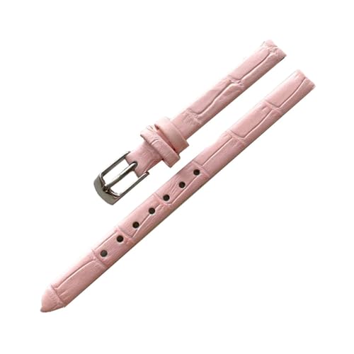 Breyhda Zartes Damen-Uhrenarmband – 8 mm, 10 mm, Ersatzarmband aus Leder, Zubehör,8mm von Breyhda