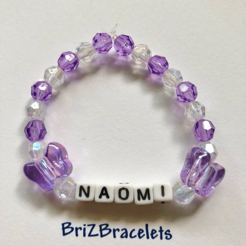 Individuelle Kinder Namensarmband von BriZBracelets