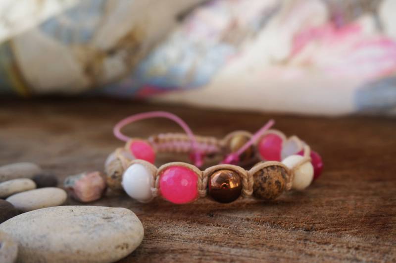 Frauen Armband Edelstein Achat Perlen Makramee Shamballa Schmuck Geschenk Für Kristalle Liebe Herz Frauen Armband Edelstein Achat Perlen Makramee Shamballa Schmuck Geschenk Für Kristalle Liebe Herz von BriahAccessories