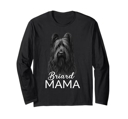 Briard Mama Langarmshirt Briard Mama Langarmshirt von Briard Mom