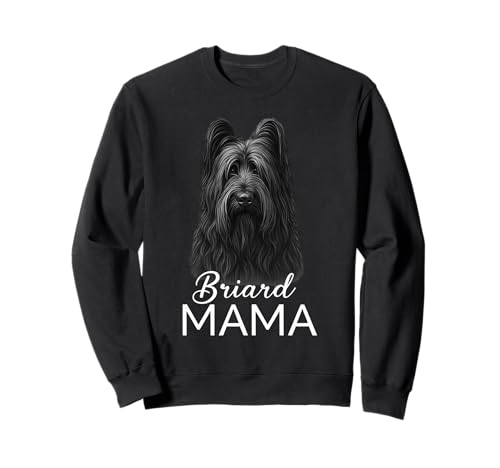 Briard Mama Sweatshirt Briard Mama Sweatshirt von Briard Mom