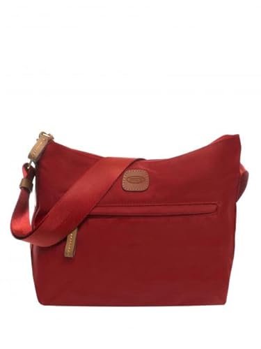 BRIC'S Damen Tasche D Bordeaux BXG45056.586 x-Tasche Umhängetasche kleine Bordeaux Wahl=P, bordeaux, Einheitsgröße von Bric's