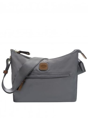 BRIC'S Damen Tasche D Felsen BXG45056.585 x-Tasche Schultertasche kleine Felsen Wahl=P, Stein., Einheitsgröße von Bric's