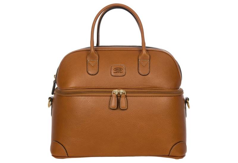 Bric's Beautycase Life Pelle - Beautycase 35 cm (tan leather) von Bric's
