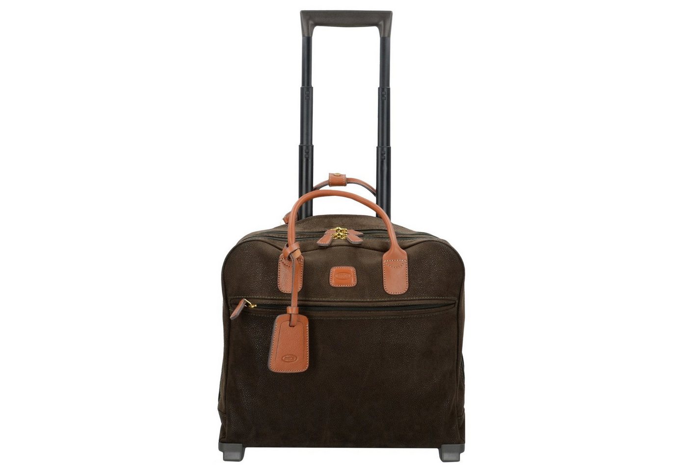 Bric's Business-Koffer Life - 2-Rollen Businesstrolley 41 cm (olive), 2 Rollen von Bric's