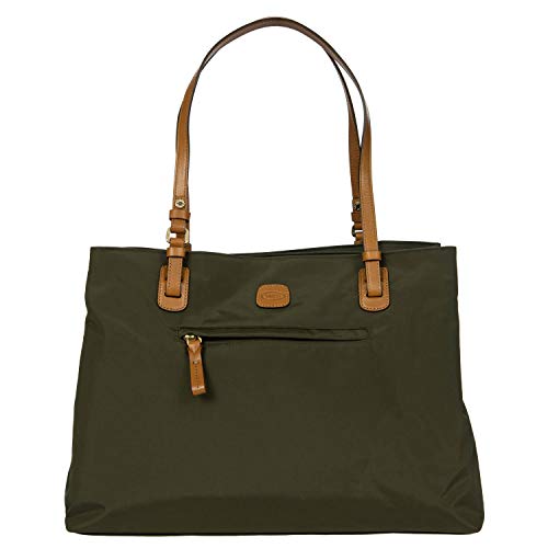 Bric's Großer Shopper X-Bag, Einheitsgröße.Olive von Bric's