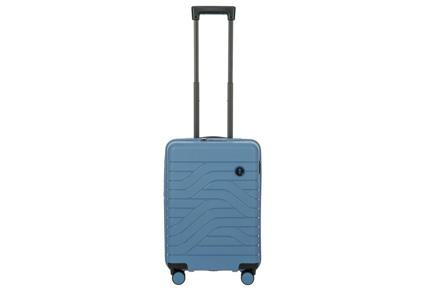 Bric's Handgepäck-Trolley BY Ulisse - 4-Rollen-Kabinentrolley 55 cm (grey blue), 4 Rollen Rollen von Bric's
