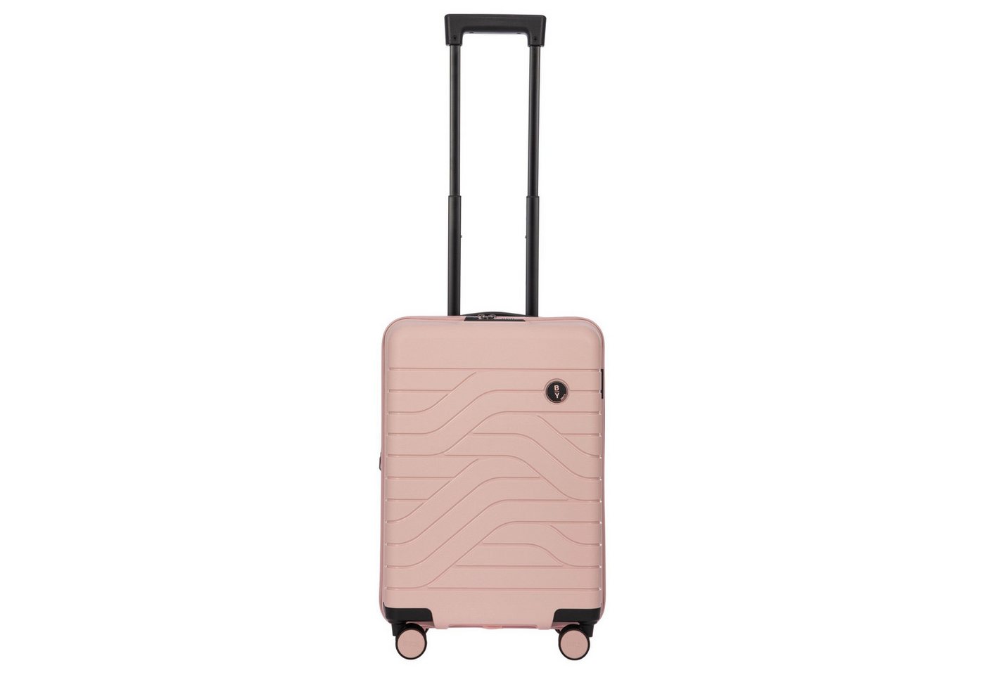Bric's Handgepäck-Trolley BY Ulisse - 4-Rollen-Kabinentrolley 55 cm erw. (pearl pink), 4 Rollen Rollen von Bric's